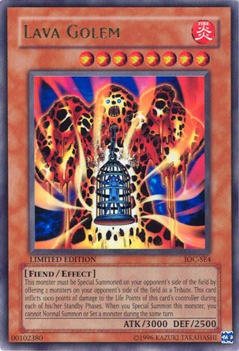 Lava Golem (IOC-SE4) [Invasion of Chaos]