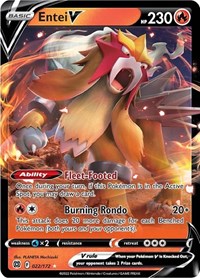Entei V (022/172) [SWSH09: Brilliant Stars]