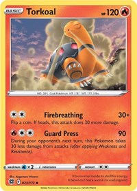 Torkoal (023/172) [SWSH09: Brilliant Stars]