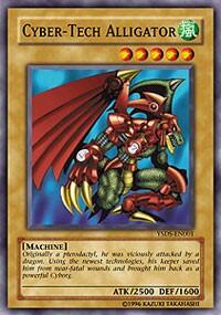 Cyber-Tech Alligator (YSDS-EN001) [Starter Deck: Syrus Truesdale]