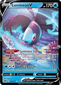 Lumineon V (040/172) [SWSH09: Brilliant Stars]