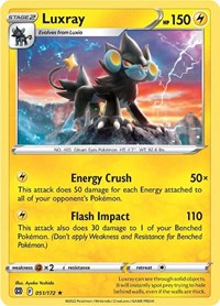 Luxray (051/172) [SWSH09: Brilliant Stars]