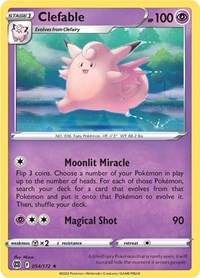 Clefable (054/172) [SWSH09: Brilliant Stars]