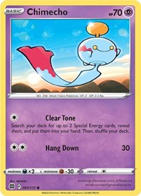 Chimecho (063/172) [SWSH09: Brilliant Stars]
