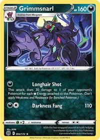 Grimmsnarl (094/172) [SWSH09: Brilliant Stars]