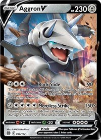 Aggron V (096/172) [SWSH09: Brilliant Stars]