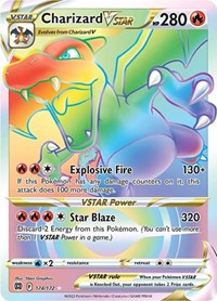 Charizard VSTAR (Secret) (174/172) [SWSH09: Brilliant Stars]