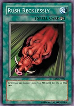 Rush Recklessly (YSDS-EN022) - Starter Deck: Syrus Truesdale Unlimited