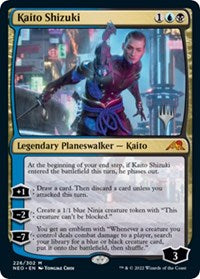 Kaito Shizuki (226) [Promo Pack: Kamigawa: Neon Dynasty]
