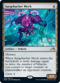 Surgehacker Mech (260) [Promo Pack: Kamigawa: Neon Dynasty]