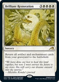 Brilliant Restoration (7) [Promo Pack: Kamigawa: Neon Dynasty]