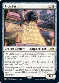 Lion Sash (26) [Promo Pack: Kamigawa: Neon Dynasty]