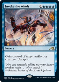 Invoke the Winds (58) [Promo Pack: Kamigawa: Neon Dynasty]