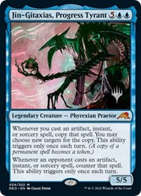 Jin-Gitaxias, Progress Tyrant (59) [Promo Pack: Kamigawa: Neon Dynasty]