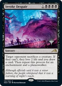 Invoke Despair (101) [Promo Pack: Kamigawa: Neon Dynasty]