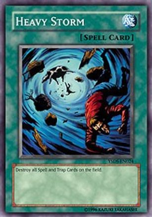 Heavy Storm (YSDS-EN024) - Starter Deck: Syrus Truesdale 1st Edition