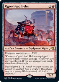 Ogre-Head Helm (155) [Promo Pack: Kamigawa: Neon Dynasty]