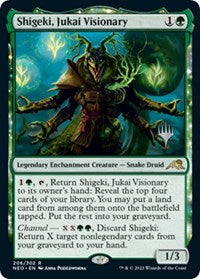 Shigeki, Jukai Visionary (206) [Promo Pack: Kamigawa: Neon Dynasty]
