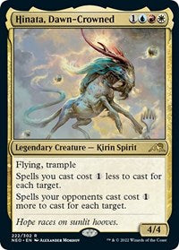 Hinata, Dawn-Crowned (222) [Promo Pack: Kamigawa: Neon Dynasty]