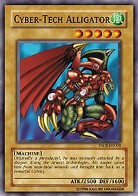 Cyber-Tech Alligator (YSDJ-EN001) [Starter Deck: Jaden Yuki]