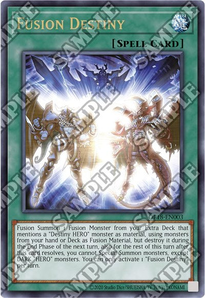 Fusion Destiny (UTR) (OP18-EN003) [OTS Tournament Pack 18]