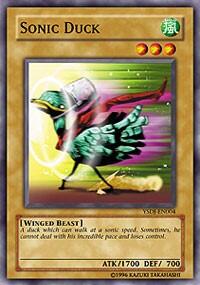 Sonic Duck (YSDJ-EN004) [Starter Deck: Jaden Yuki]