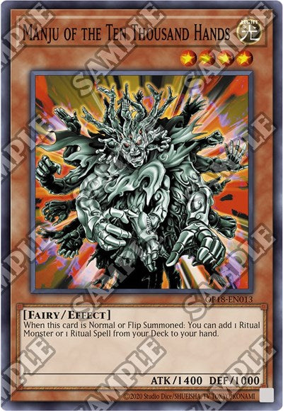 Manju of the Ten Thousand Hands (OP18-EN013) [OTS Tournament Pack 18]