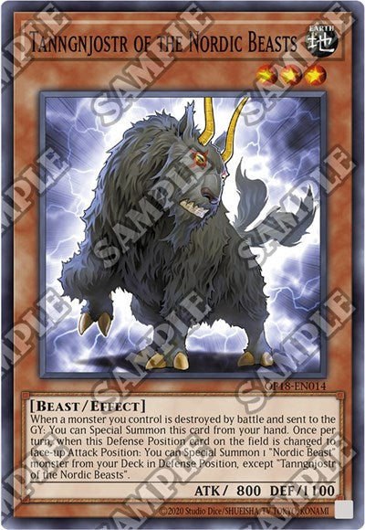 Tanngnjostr of the Nordic Beasts (OP18-EN014) [OTS Tournament Pack 18]