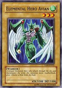 Elemental HERO Avian (YSDJ-EN005) [Starter Deck: Jaden Yuki]