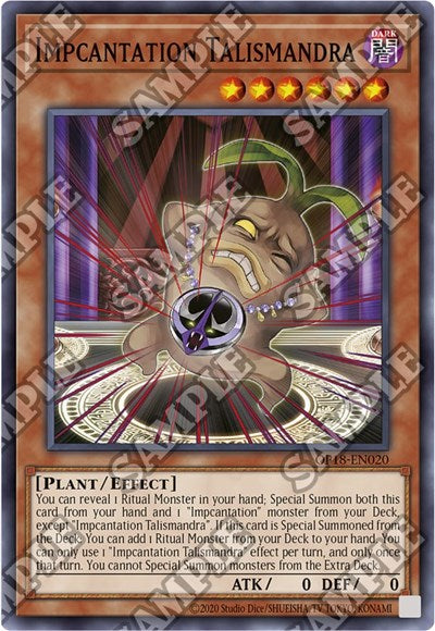 Impcantation Talismandra (OP18-EN020) [OTS Tournament Pack 18]