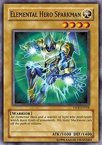 Elemental HERO Sparkman (YSDJ-EN008) [Starter Deck: Jaden Yuki]