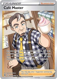 Cafe Master (TG25/TG30) [SWSH09: Brilliant Stars Trainer Gallery]