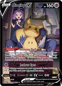 Mimikyu V (TG16/TG30) [SWSH09: Brilliant Stars Trainer Gallery]