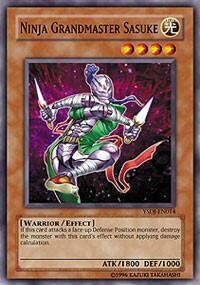 Ninja Grandmaster Sasuke (YSDJ-EN014) [Starter Deck: Jaden Yuki]