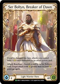 Ser Boltyn, Breaker of Dawn - HER031 (HER031) [Flesh and Blood: Promo Cards]