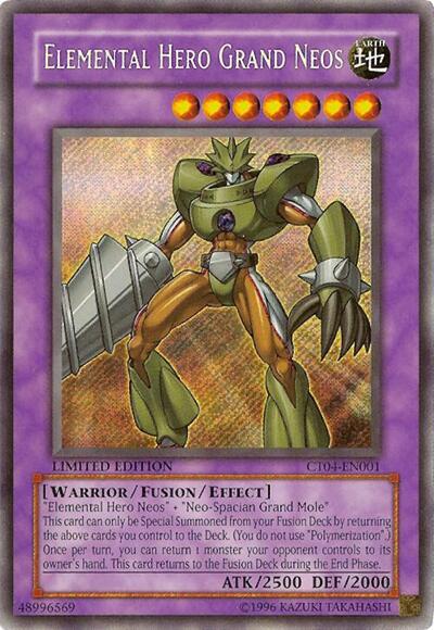 Elemental HERO Grand Neos (CT04-EN001) [2007 Collectors Tin]