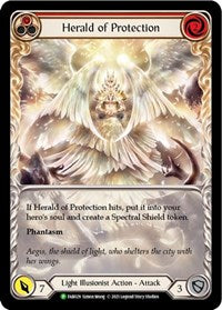Herald of Protection (Red) - FAB029 (FAB029) [Flesh and Blood: Promo Cards]
