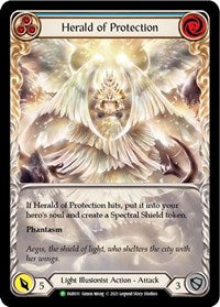 Herald of Protection (Blue) - FAB031 (FAB031) [Flesh and Blood: Promo Cards]