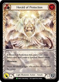 Herald of Protection (Yellow) - FAB030 (FAB030) [Flesh and Blood: Promo Cards]