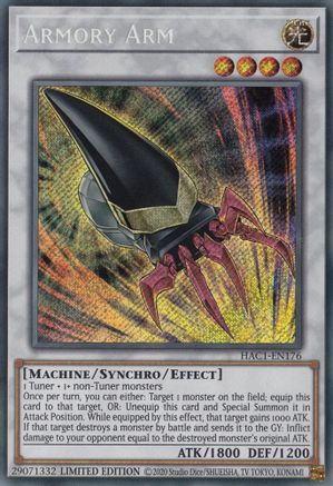 Armory Arm (HAC1-EN176) - Hidden Arsenal: Chapter 1 Limited