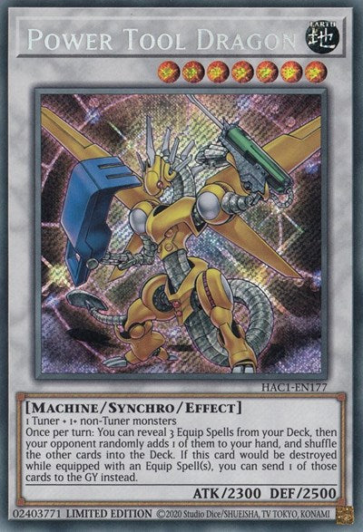 Power Tool Dragon (HAC1-EN177) [Hidden Arsenal: Chapter 1]
