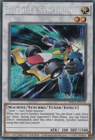 Formula Synchron (HAC1-EN178) [Hidden Arsenal: Chapter 1]