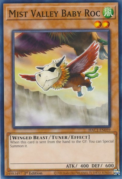 Mist Valley Baby Roc (HAC1-EN059) [Hidden Arsenal: Chapter 1]