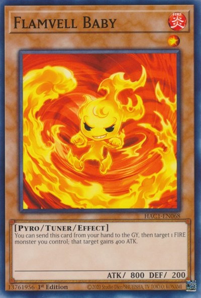 Flamvell Baby (HAC1-EN068) [Hidden Arsenal: Chapter 1]