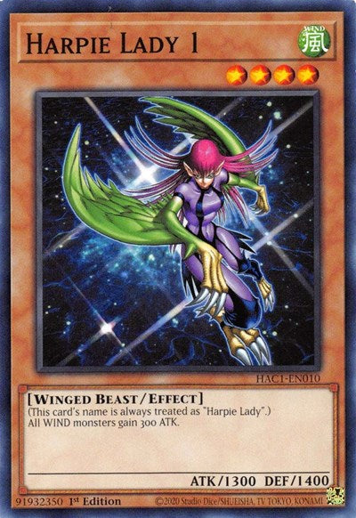 Harpie Lady 1 (HAC1-EN010) [Hidden Arsenal: Chapter 1]