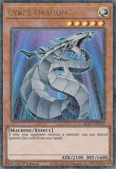 Cyber Dragon (Duel Terminal) (HAC1-EN014) [Hidden Arsenal: Chapter 1]