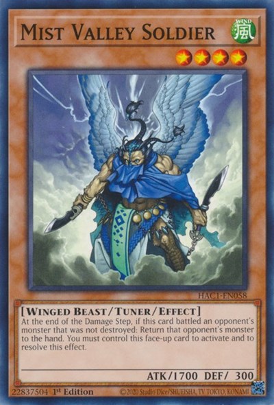 Mist Valley Soldier (HAC1-EN058) [Hidden Arsenal: Chapter 1]
