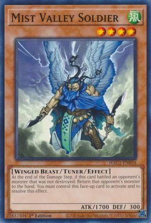 Mist Valley Soldier (HAC1-EN058) - Hidden Arsenal: Chapter 1 1st Edition