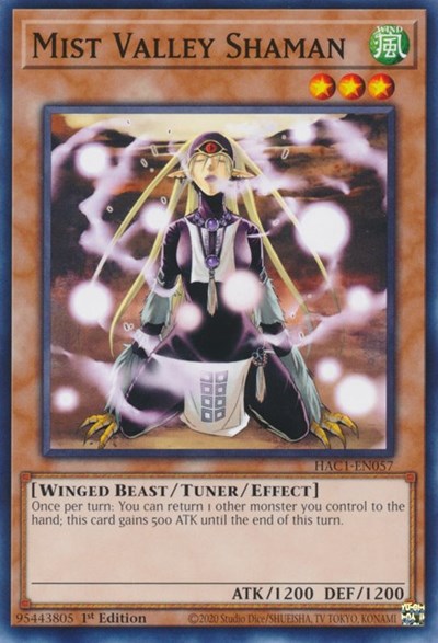 Mist Valley Shaman (HAC1-EN057) [Hidden Arsenal: Chapter 1]