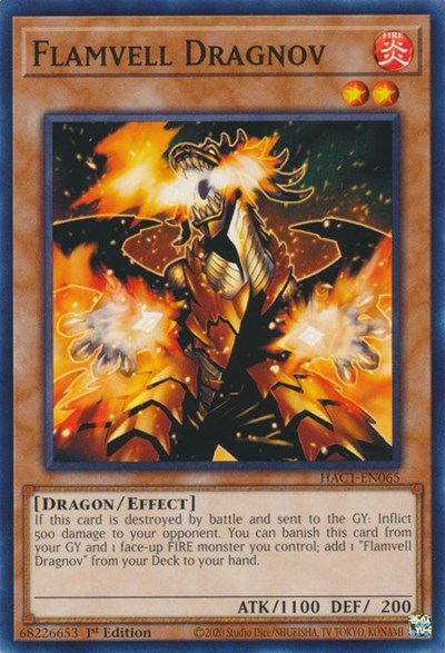 Flamvell Dragnov (HAC1-EN065) [Hidden Arsenal: Chapter 1]